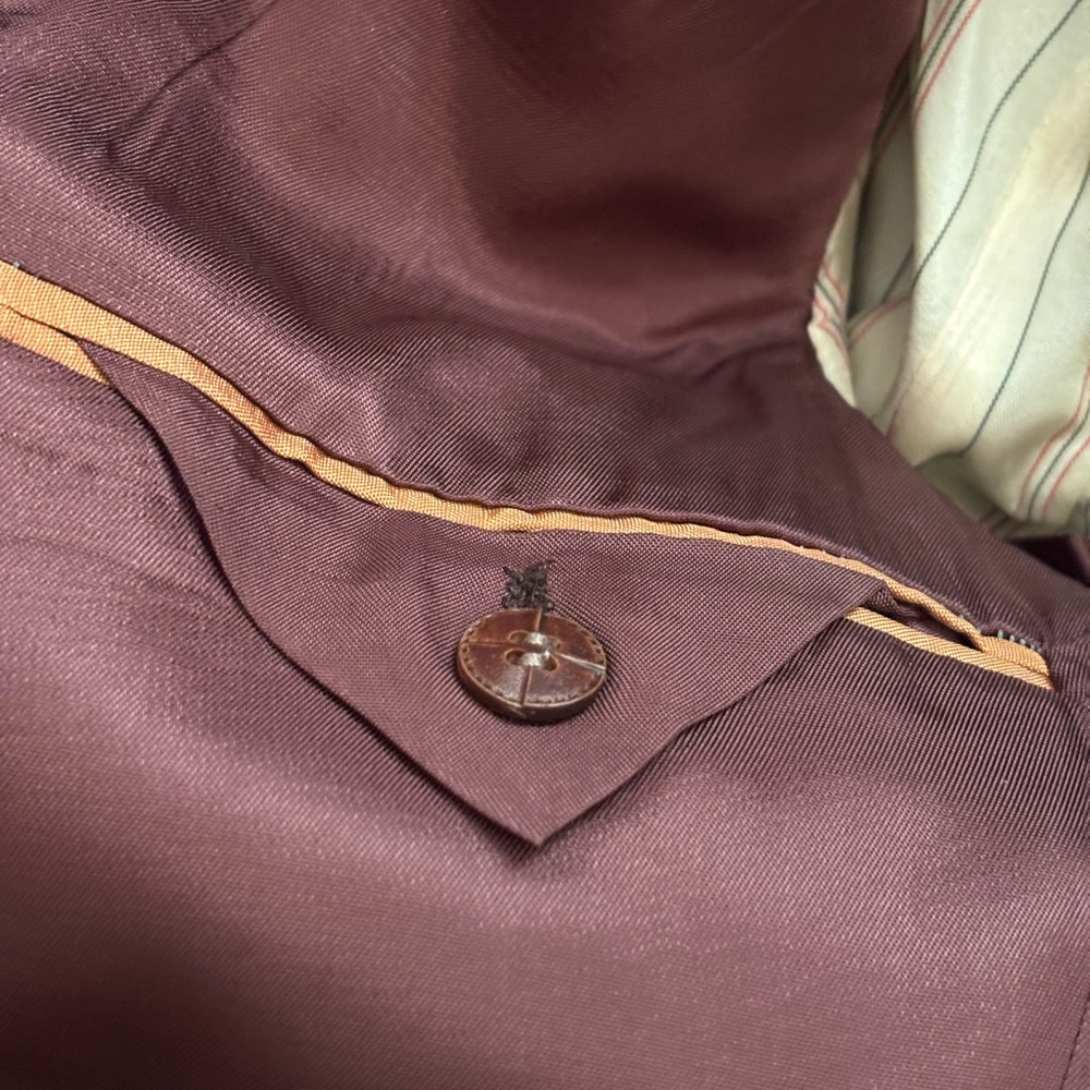 YVES ST. German Vintage Virgin Wool Union Made Blazer - Picture 7 of 8